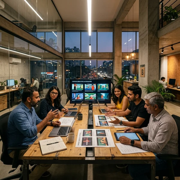 Creative Agency Strategy Meeting in Bangalore