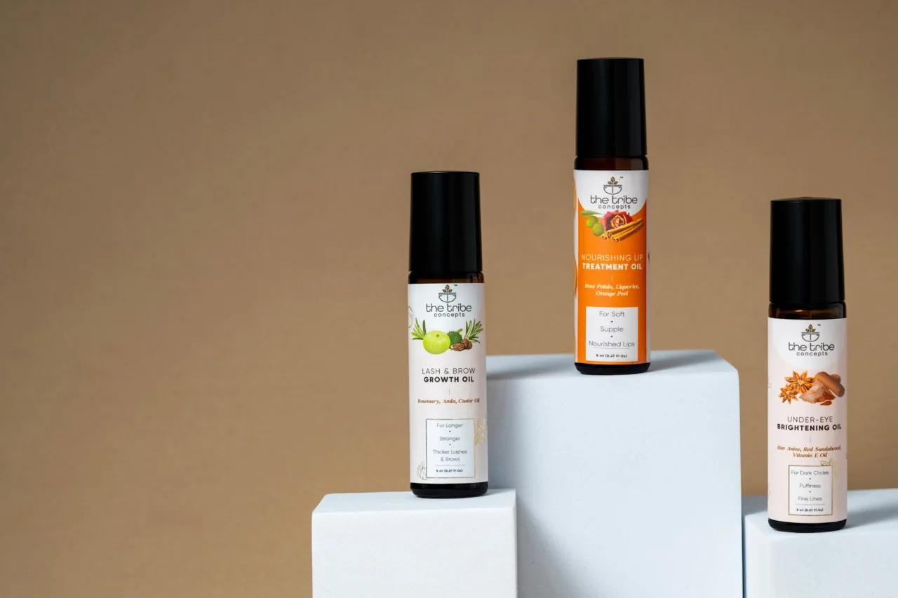 Skincare product shoot for Tribe Concepts by Paaru Studio Bangalore